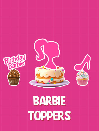 Barbie Cake/Cupcake Toppers