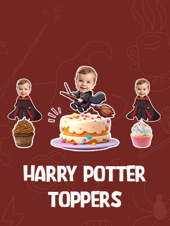 Harry Potter Cupcake/Cake Toppers